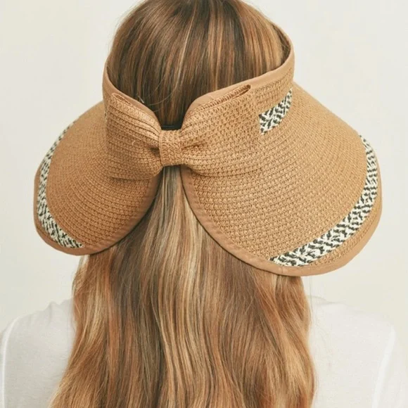 The Perfect Vacation Hat 👒 Roll Up Sun Visor for Easy packing - Picture 8 of 12